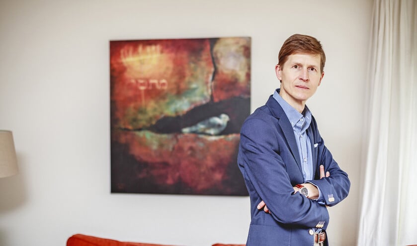Gerrit Vreugdenhil: ‘Ik merk dat ik soms woorden aan iemand doorgaf die heel raak waren.’ (Dick Vos)