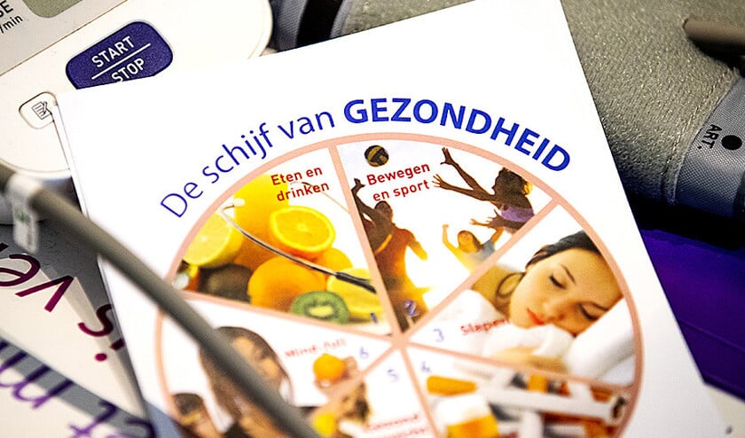 Ook bij het vinden van oplossingen voor obesitas helpt Europese samenwerking. Op de foto: Brochures over afvallen bij een diëtistenpraktijk. (anp)