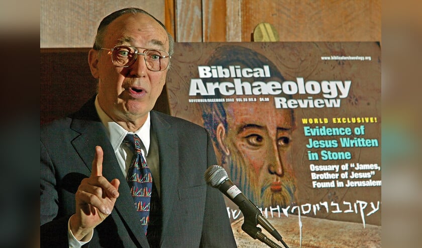 ’s Werelds beroemdste amateurarcheoloog Hershel Shanks had een fijne neus voor opwindende verhalen. Over een afdruk van het zegel van niemand minder dan Jesaja; of oude inscripties op een grafsteen die refereren aan Jezus. (ap)