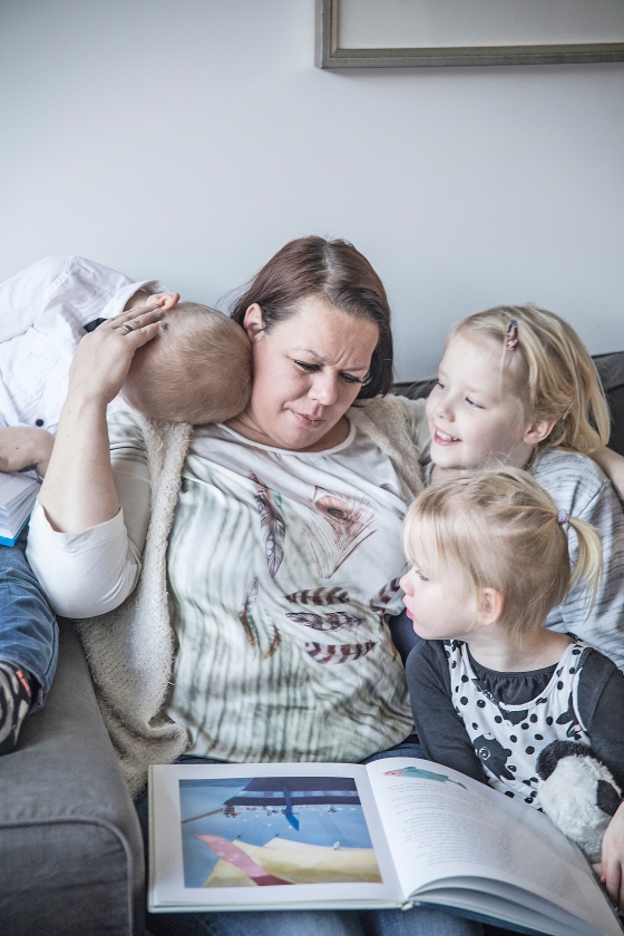 Anne Marie van Veen en haar kinderen. ‘Die toegevoegde verslavende stoffen, ik noem dat crimineel.’