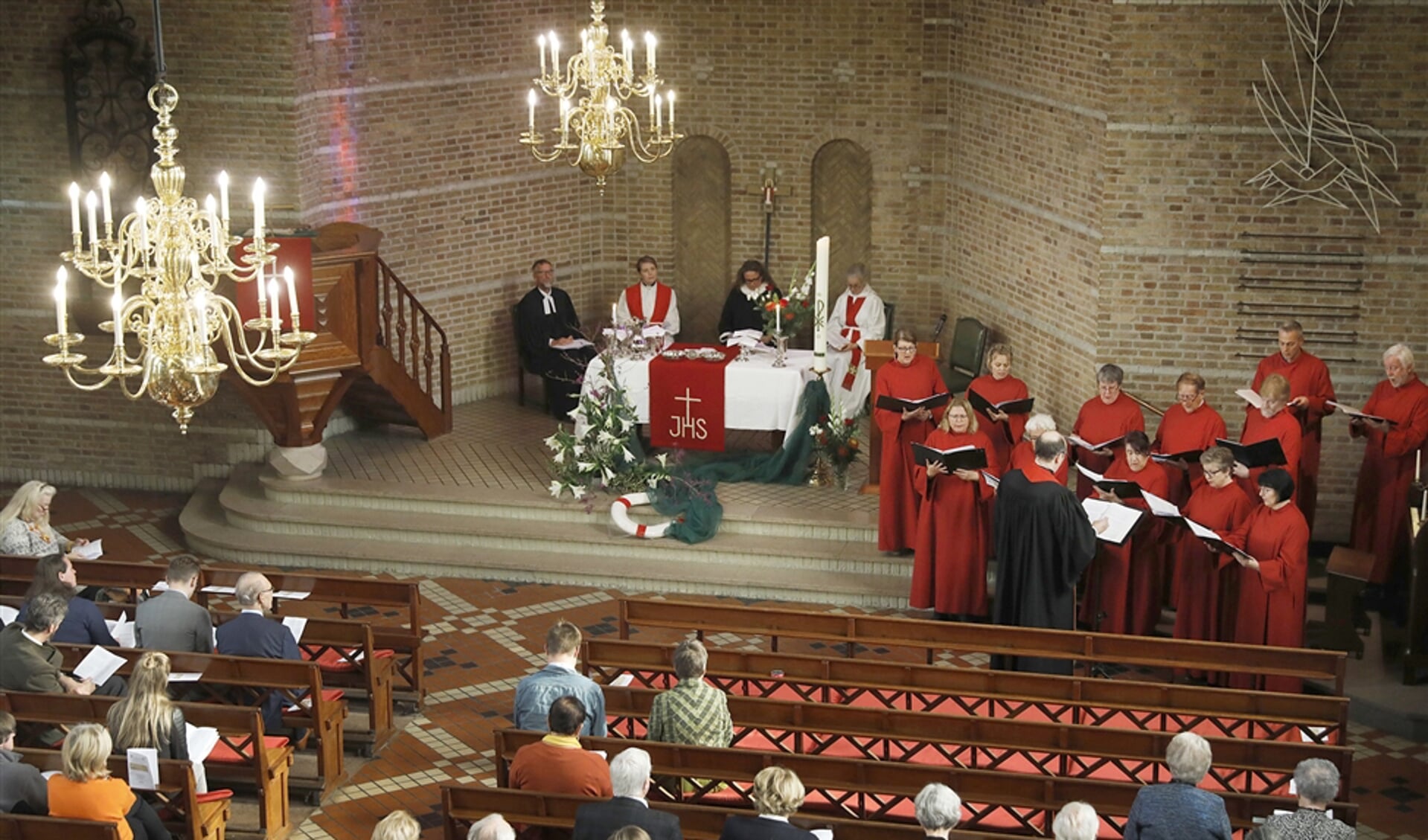 Viering van Hervormingsdag van de gezamenlijke lutherse ‘zeemanskerken’ in de Andreaskerk te Rotterdam.