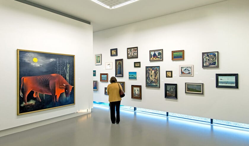 Belvédère, het museum voor moderne en hedendaagse kunst op landgoed Oranjewoud. (museum belvédère en Katja Poelwijk)