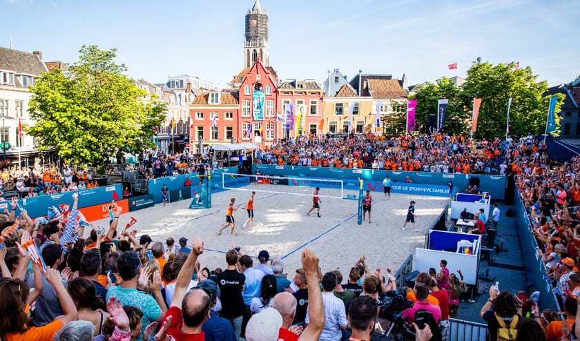 In 2018 vond het Europees kampioenschap plaats in verschillende Nederlandse steden, waaronder Utrecht.  (anp / Sem van der Wal)