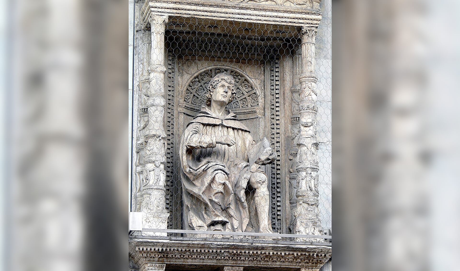 Standbeeld van Plinius de Jongere (circa 62-circa 113 na Christus).