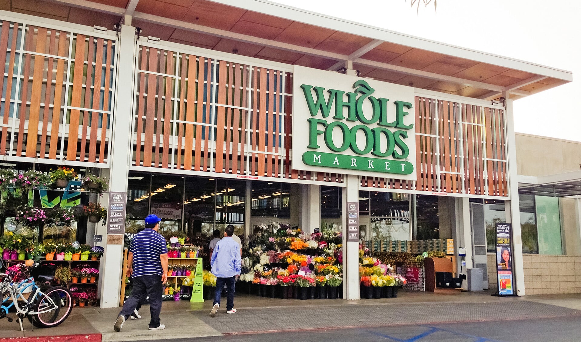 Een winkel van de keten Whole Foods Market in Venice, Californië.