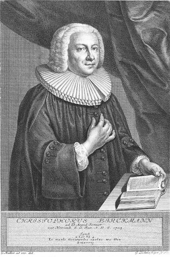 Een portret van Christoph Birkmann. (nd)