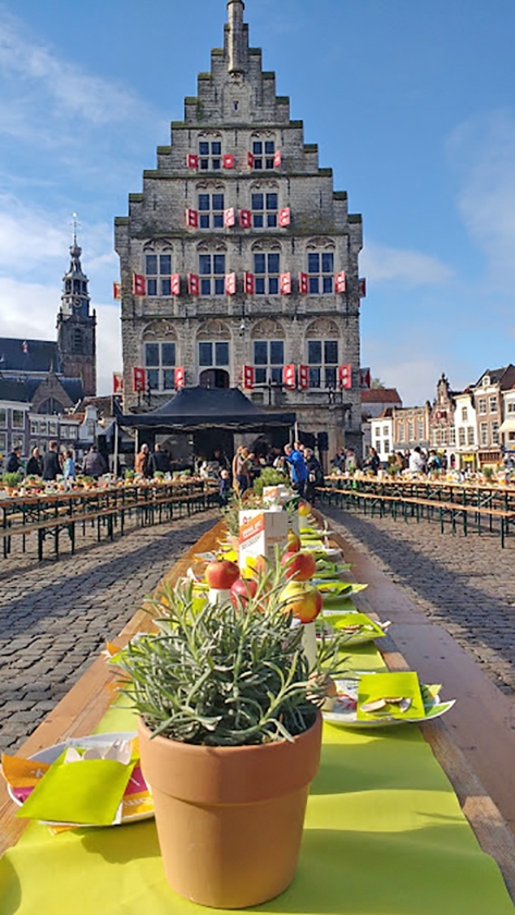Paasontbijt in Gouda. (Arjan van Essen)