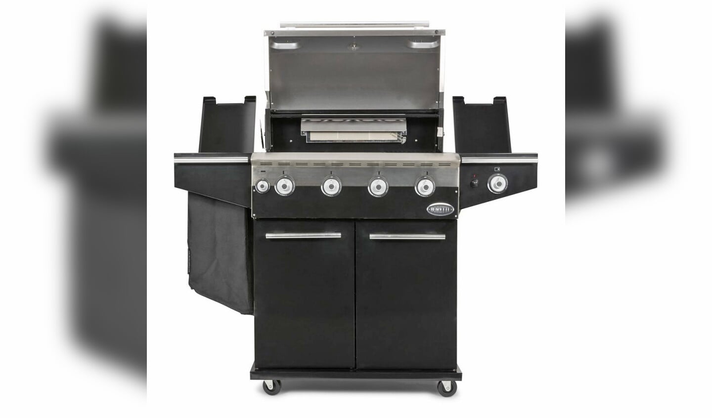 Boretti’s barbecue Forza wordt in China gemaakt en is veel lichter dan zijn Italiaanse broertjes.