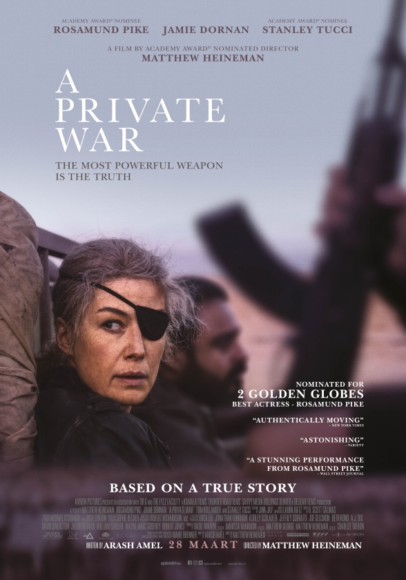 Film: A Private War - De echte oorlog wordt thuis uitgevochten
