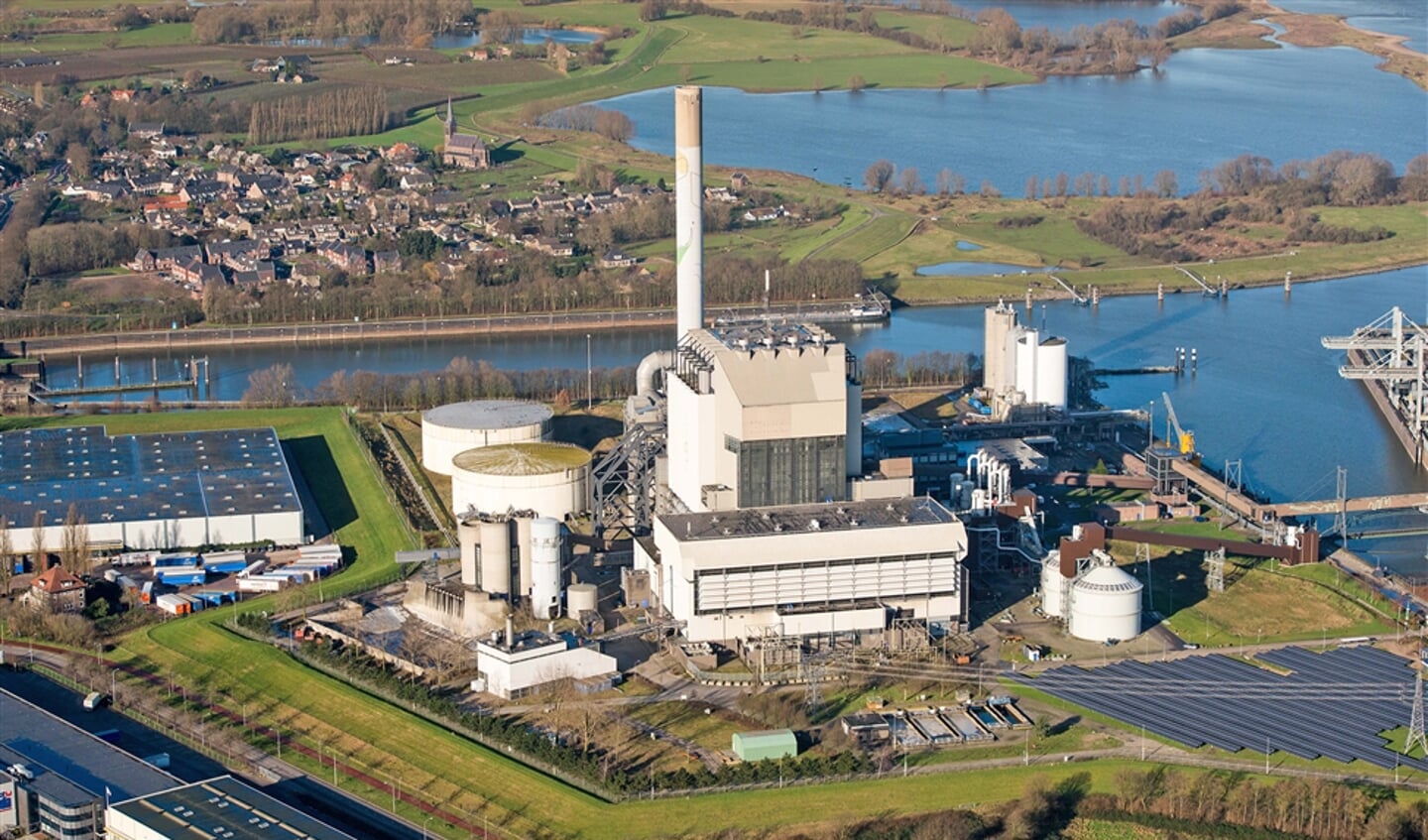 Kolen-biomassacentrale in Nijmegen.