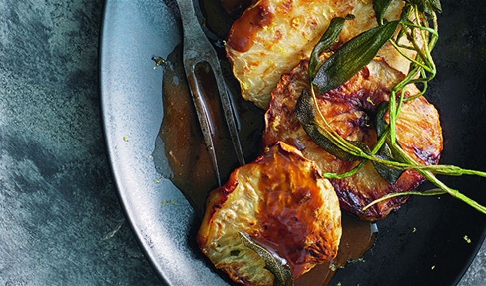 Recept: Knolselderij met jus (uit besproken boek)
