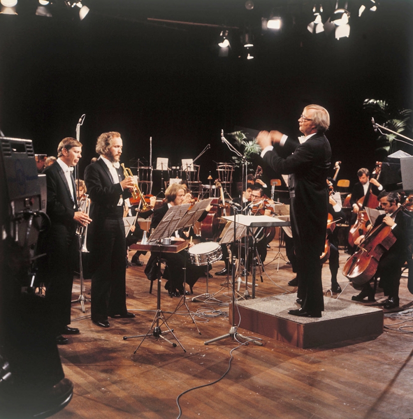 Amsterdams Philharmonisch Orkest onder leiding van Anton Kersjes. (anp)