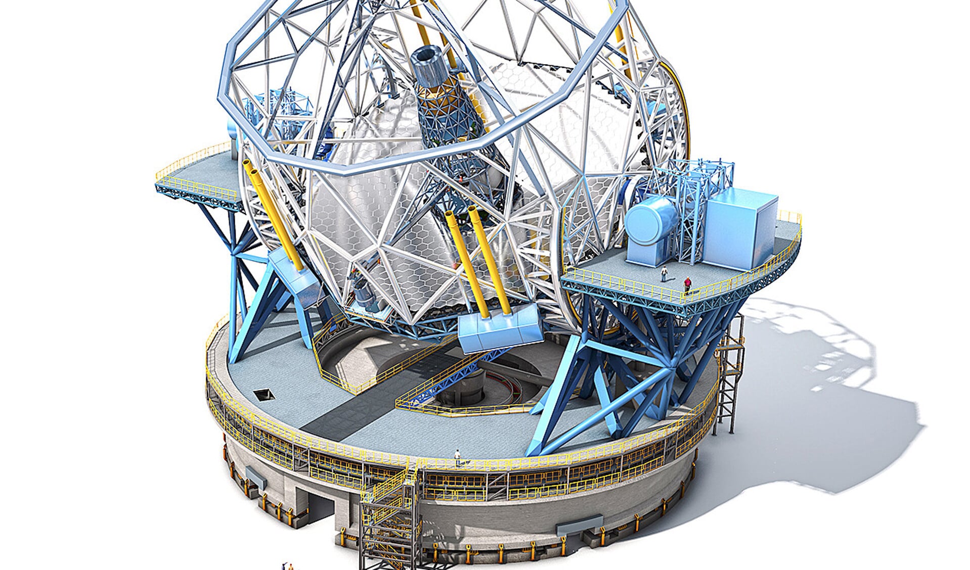 Zo moet de grootste telescoop ter wereld, in Noord-Chili, eruit gaan zien.