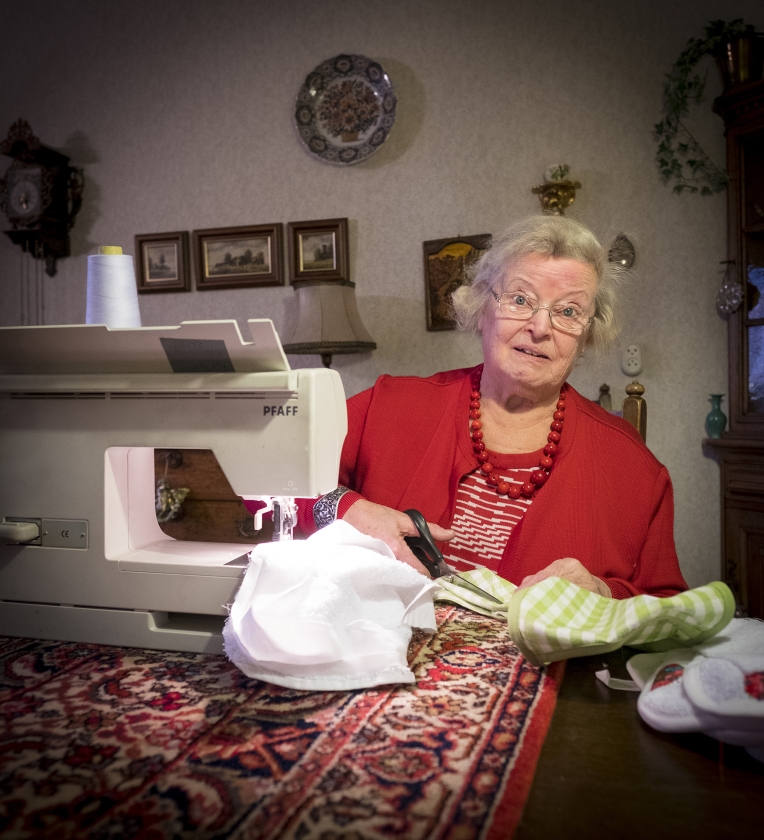Ouderenportret: Hennie Vink (79 jaar) (David van Dam)