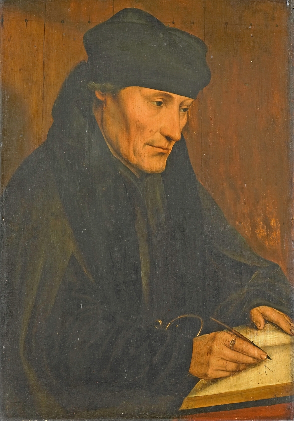 Pedagogen: Erasmus' adviezen voor vrome harten en correct gedrag (Wikimedia)