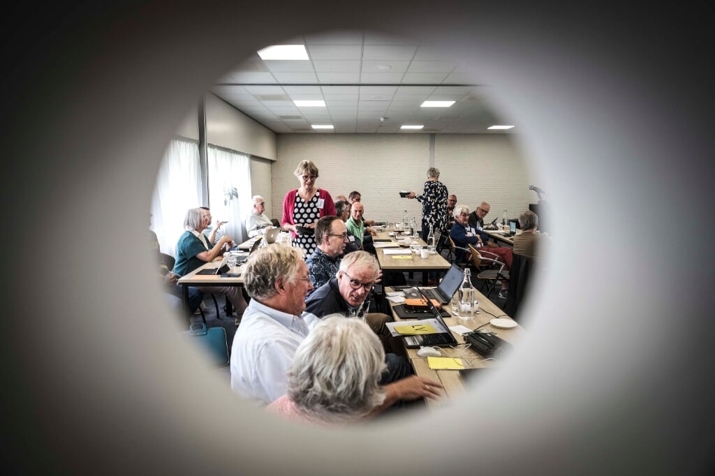 synode / landelijke vergadering van Gereformeerde Kerken vrijgemaakt en de Nederlands Gereformeerde Kerken (beeld Carel Schutte)