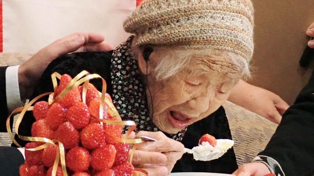 De oudste vrouw ter wereld woont in Japan en is inmiddels 119 jaar.  (beeld epa)
