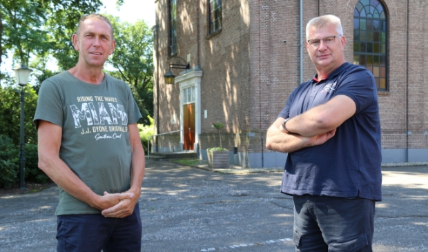 <p>Links Wim Kemink en rechts Harjan Winter.</p>