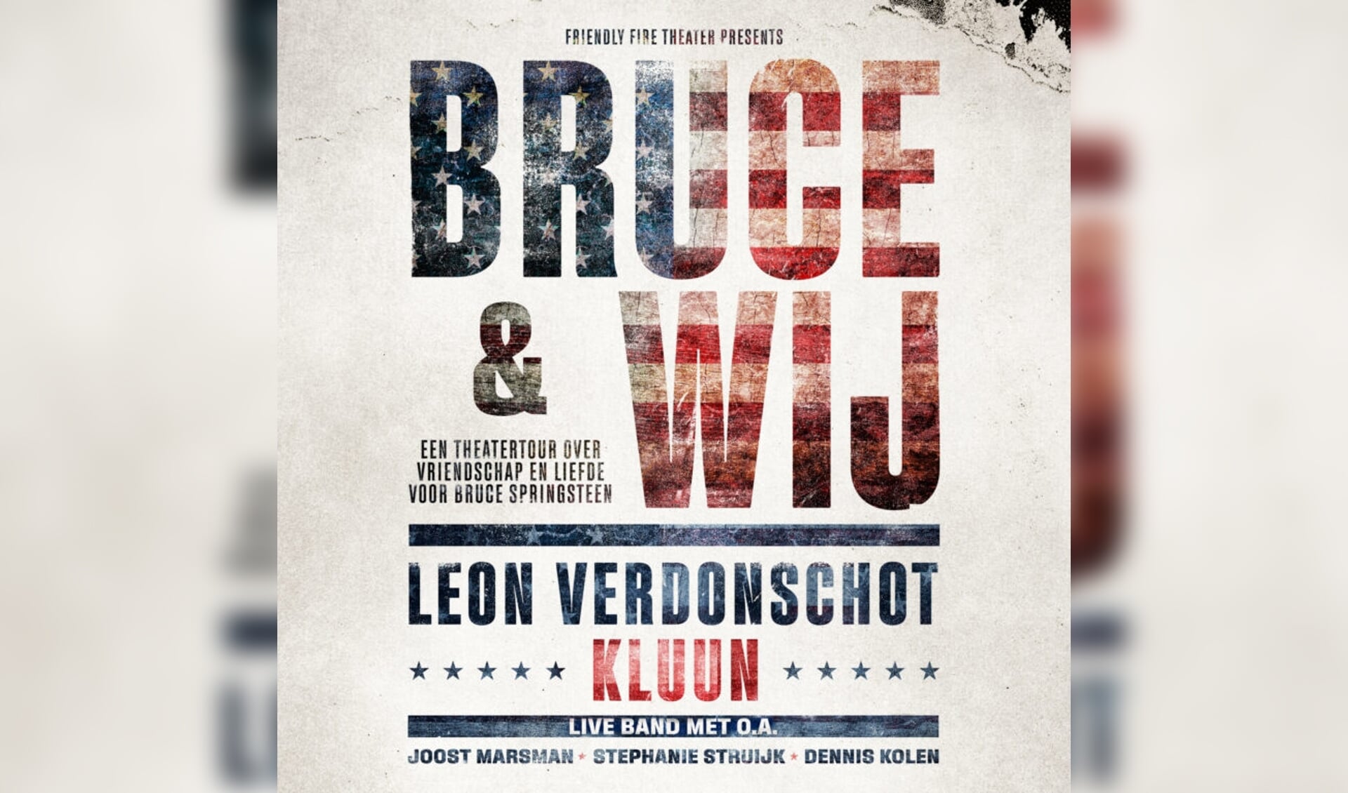 Bruce & Wij – Met Kluun, Leon Verdonschot en grote live-band