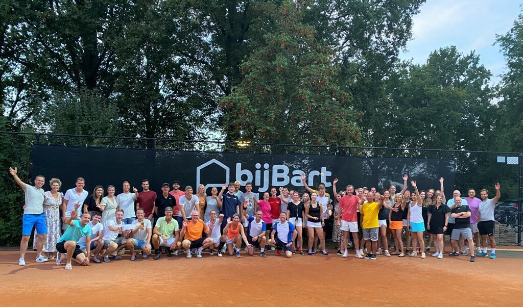 Alle finalisten van Tennisclub Vriezenveen bijBart Open 2023 