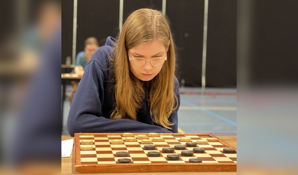 Lisa Scholtens tijdens Nijmegen Open