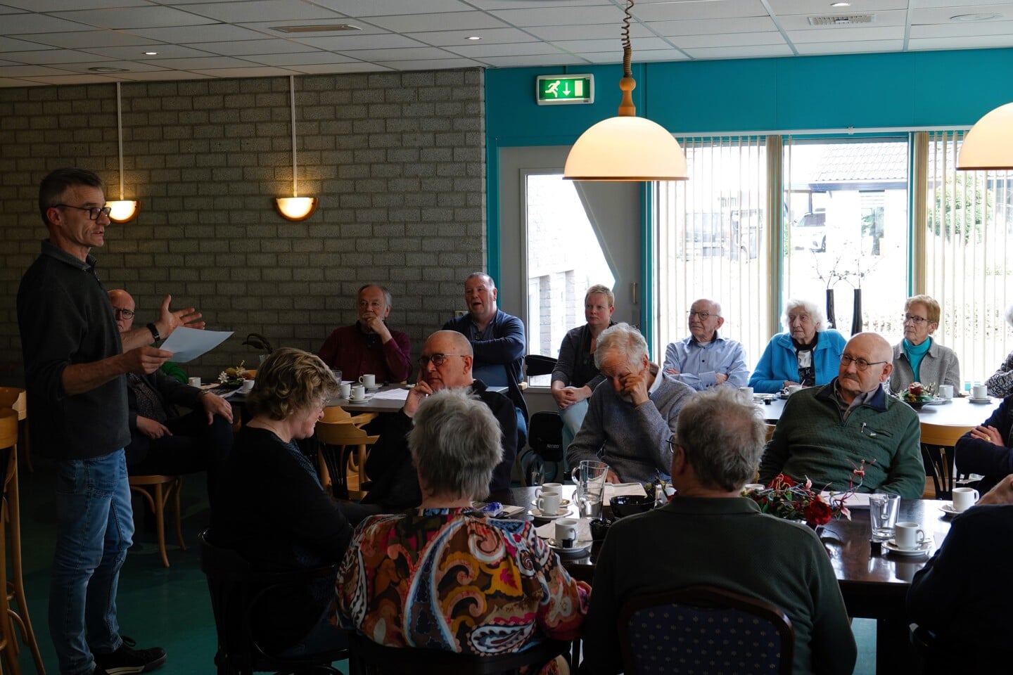 In de Wiekstee in Baalderveld genoten donateurs van de Stichting Indië Monument volop van verhalen, beelden en een Indisch buffet. 