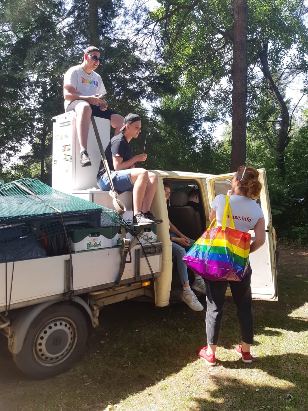 Deze zomer bezoeken medewerkers van GGD IJsselland de jongerencamping Dennenoord meerdere keren.