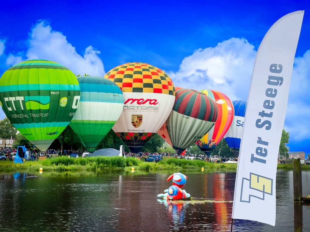 Ter Steege is al jaren hoofdsponsor van het Ballonfestival. 
