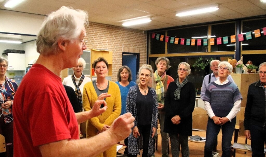 Sing4Fun met dirigent Nico Ravestijn is één van de vele koren in de gemeente Nunspeet.