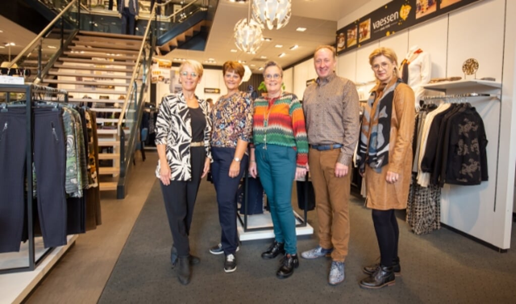 Het team van Vaessen mode en trends. Foto: Laurens van Heerde