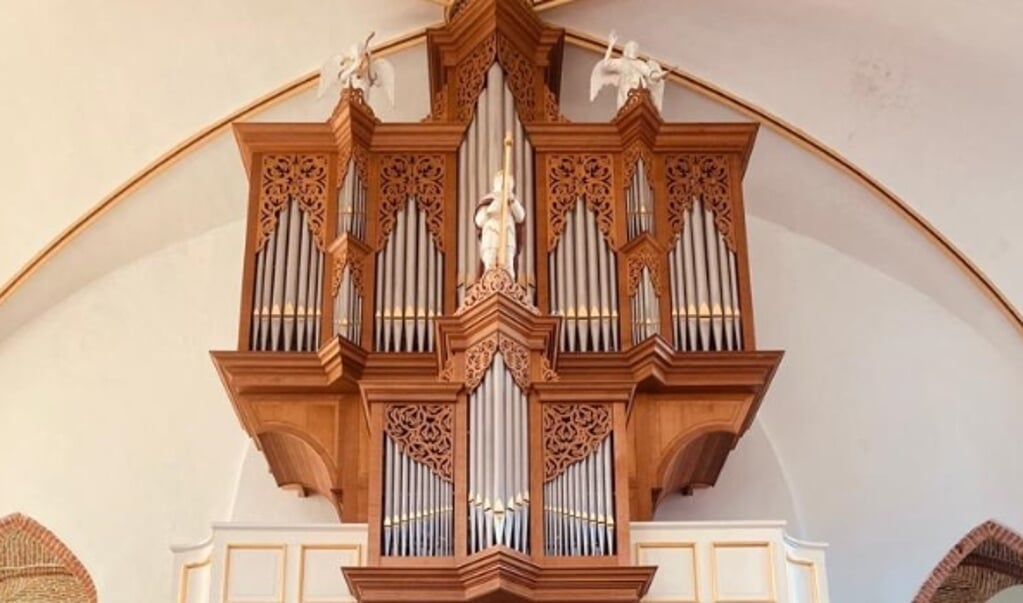 Flentrop orgel, Dorpskerk Oldebroek. 