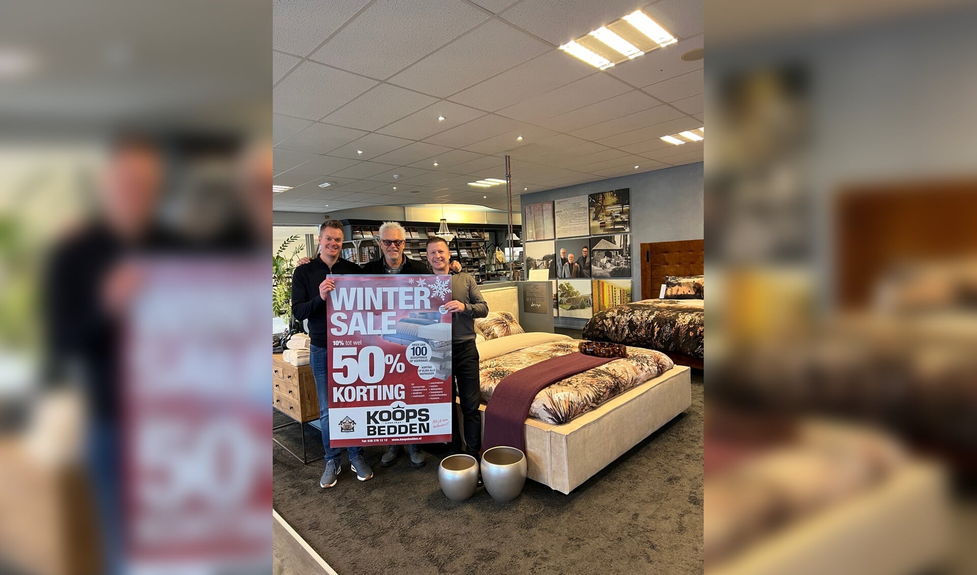  Wintersale bij Koops Bedden. 