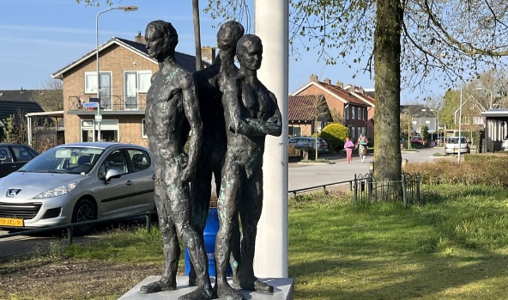  Het monument in Hulshorst. Foto: Wijnand Kooijmans 