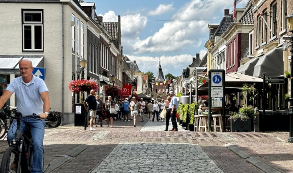  De binnenstad van Elburg moet aantrekkelijk blijven voor toerist en inwoners. Foto: W.Kooijmans 