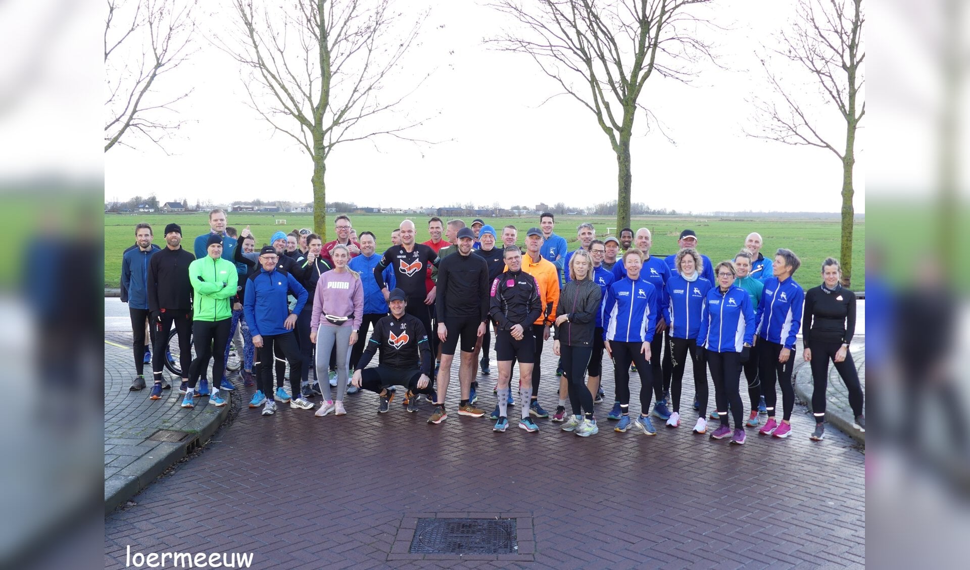 Start Nieuwjaarsloop Elburg