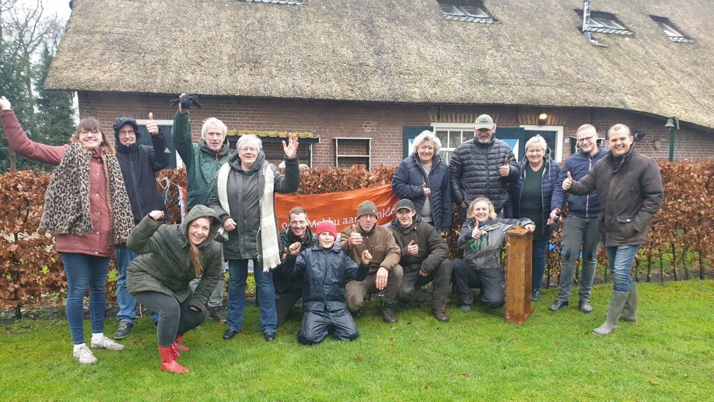  NLdoet 2023 bij Zorgboerderij Je Maintiendrai. 