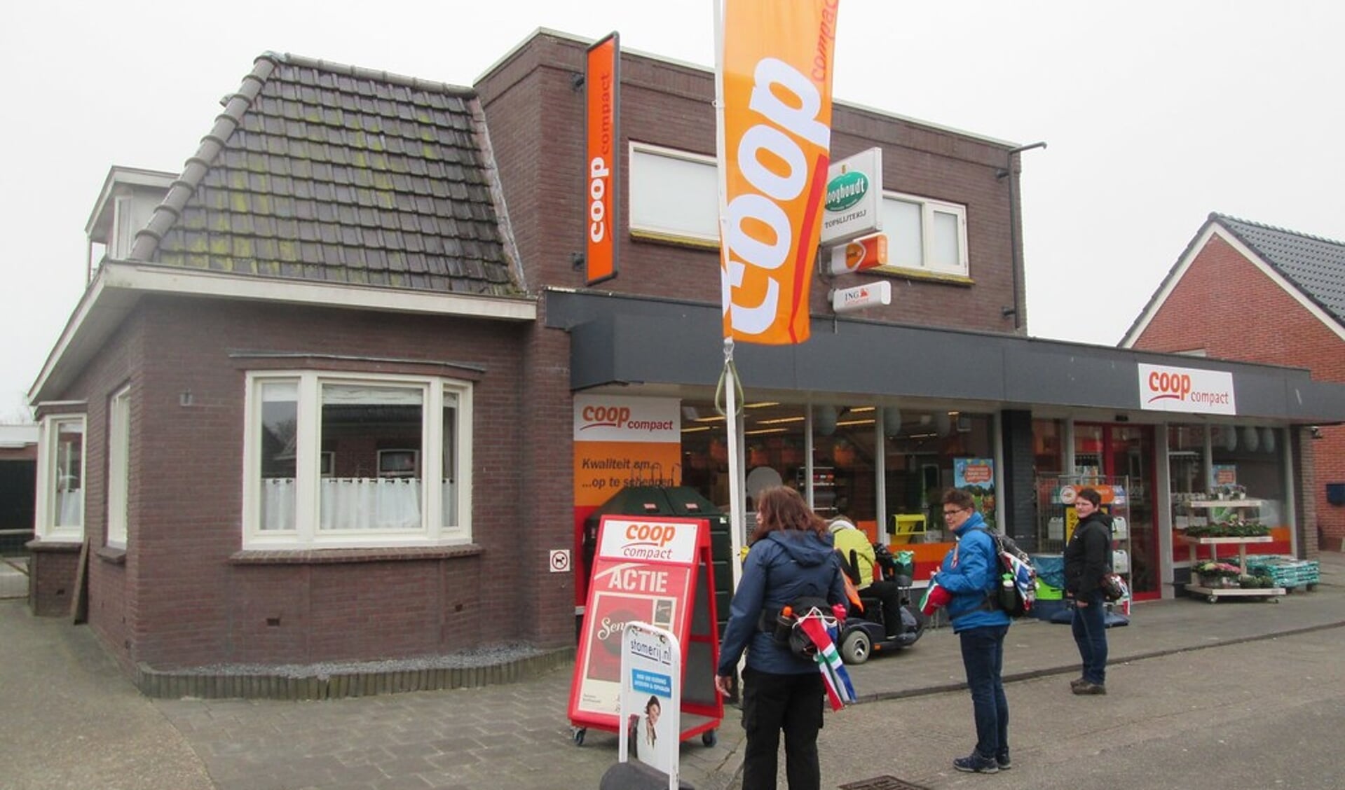 De Coop-supermarkt in Kruisweg.