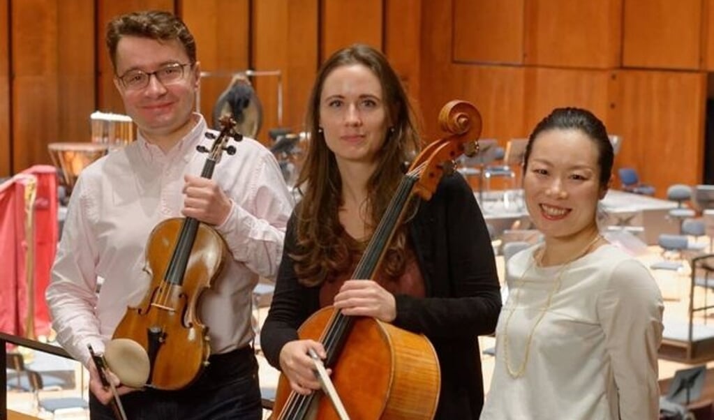 Sergei Bolotny, Noëlle Weidmann en Keiko Sakuma vormen samen het Trio Classique.