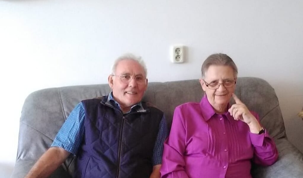 De heer en mevrouw Sebastian zijn al zestig jaar een paar (foto Gemeente Appingedam).