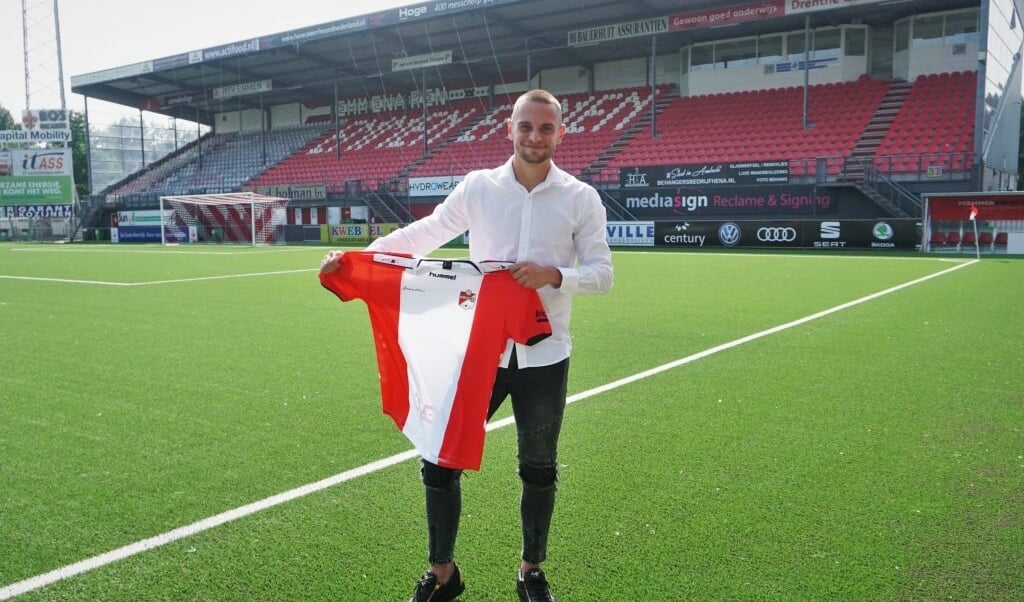 Denis Granecny gaat voor FC Emmen spelen (foto FC Emmen).