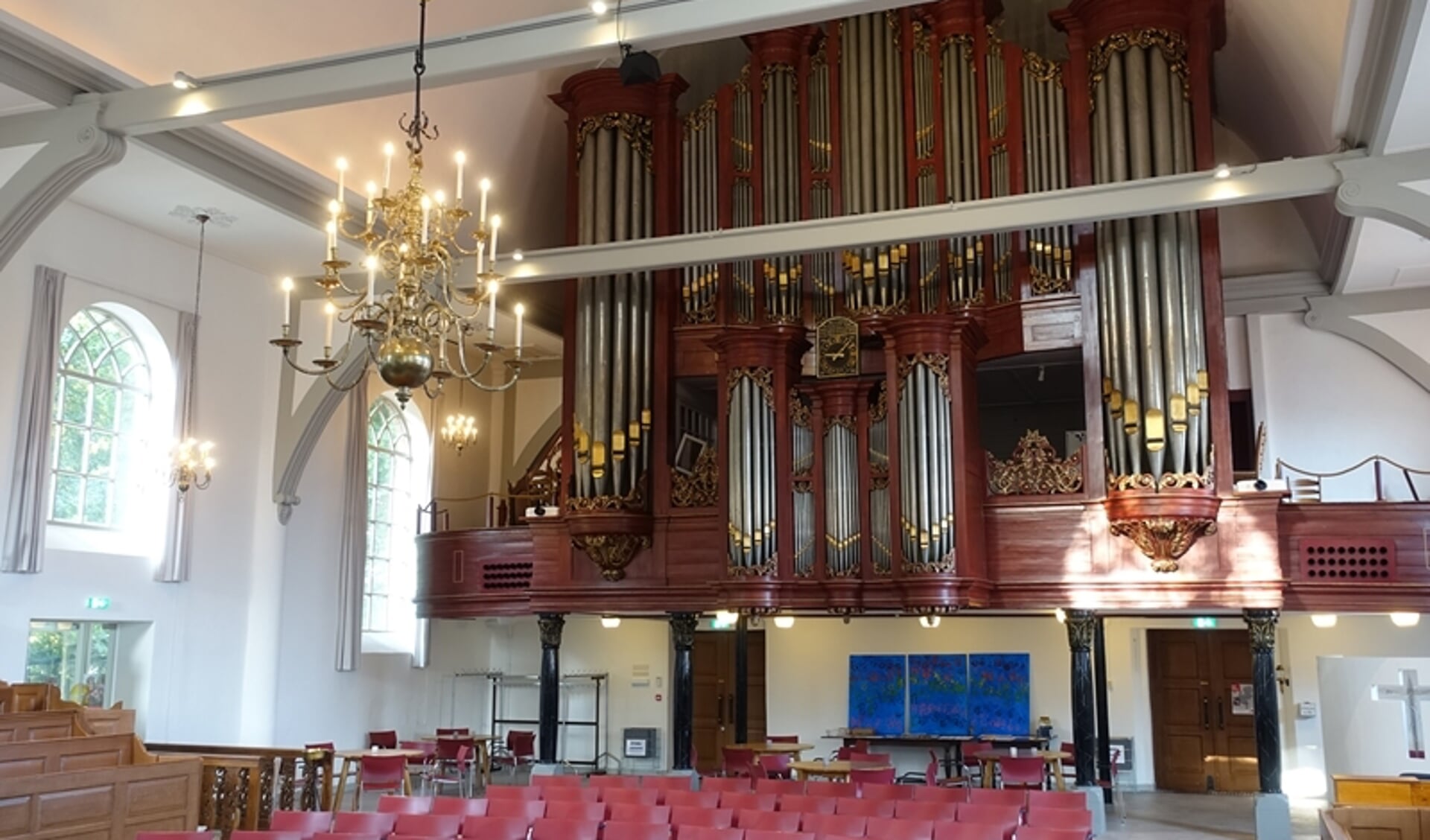 Het orgel in de Grote Kerk van Veendam