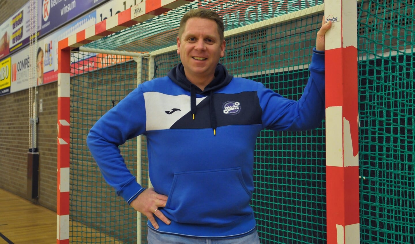 Futsal Winsum-trainer Marc Krüger (archieffoto). 