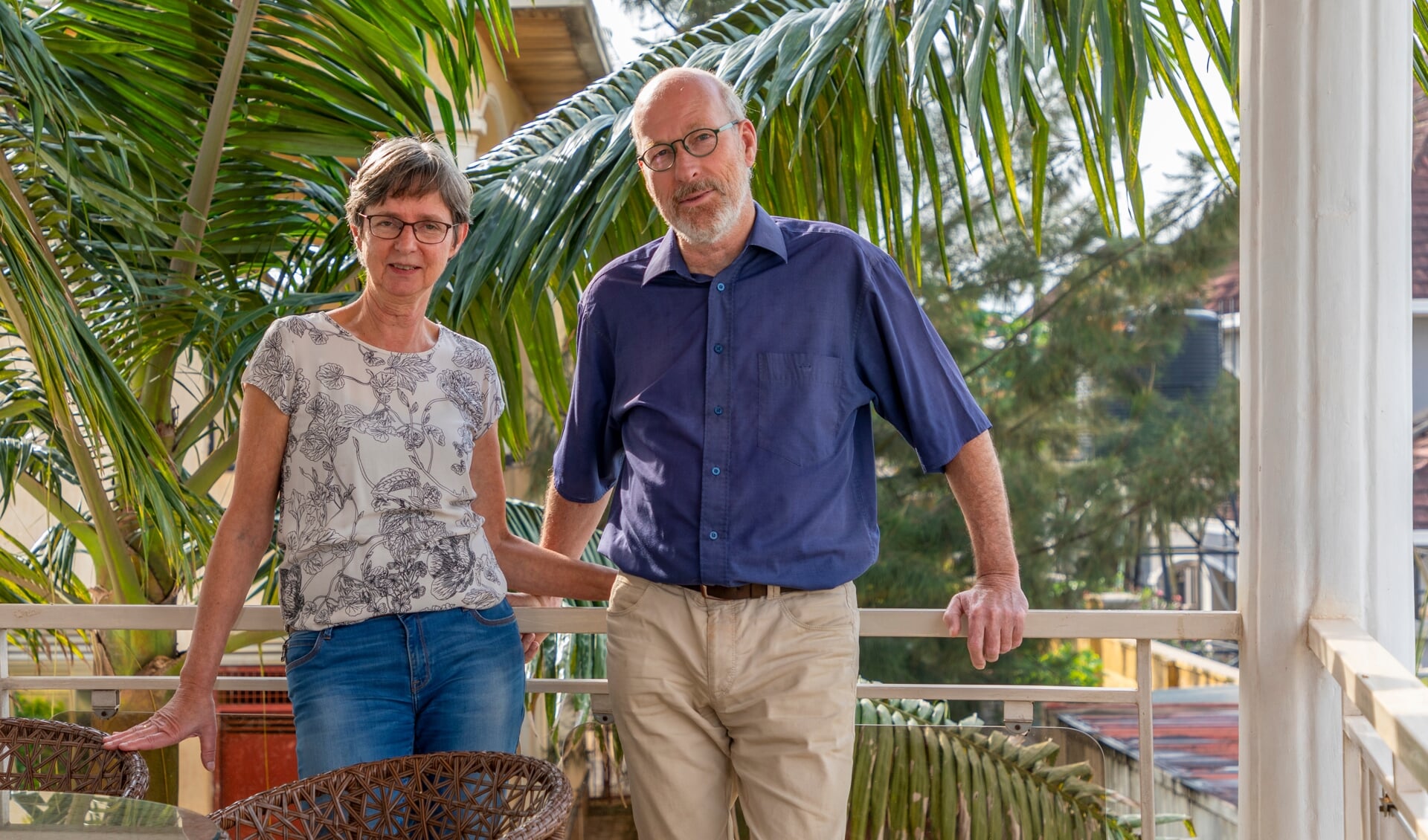 Heleen en Jaap Hoekzema in Rwanda 