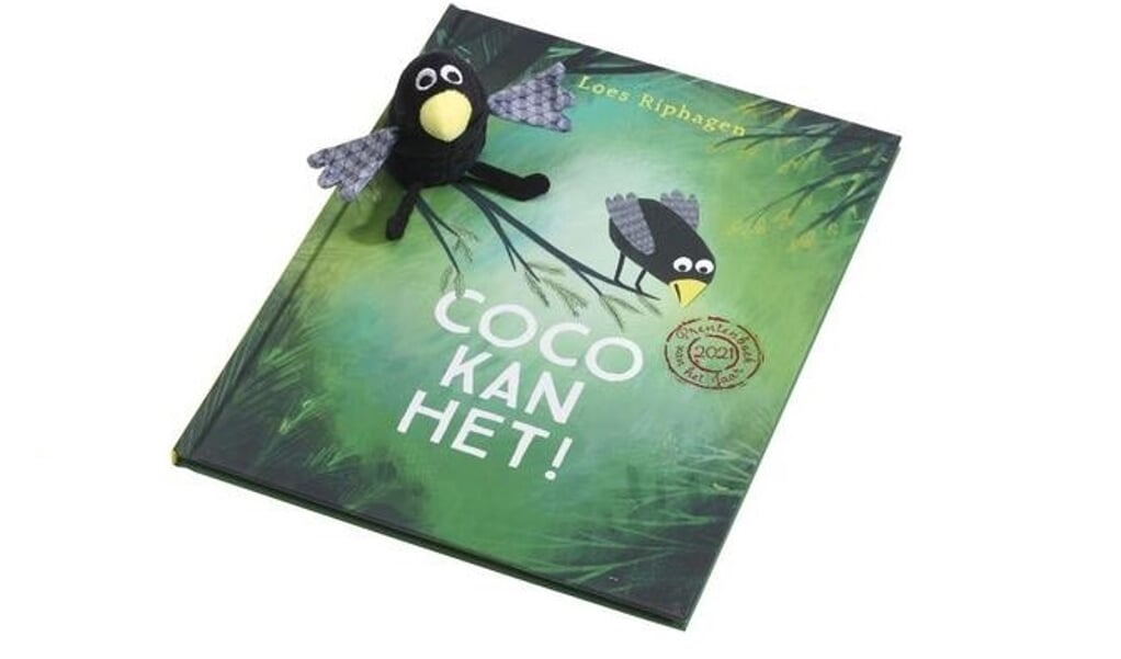 'Coco kan het!', het prentenboek van Loes Riphagen dat dit jaar centraal staat tijdens de Nationale Voorleesdagen.