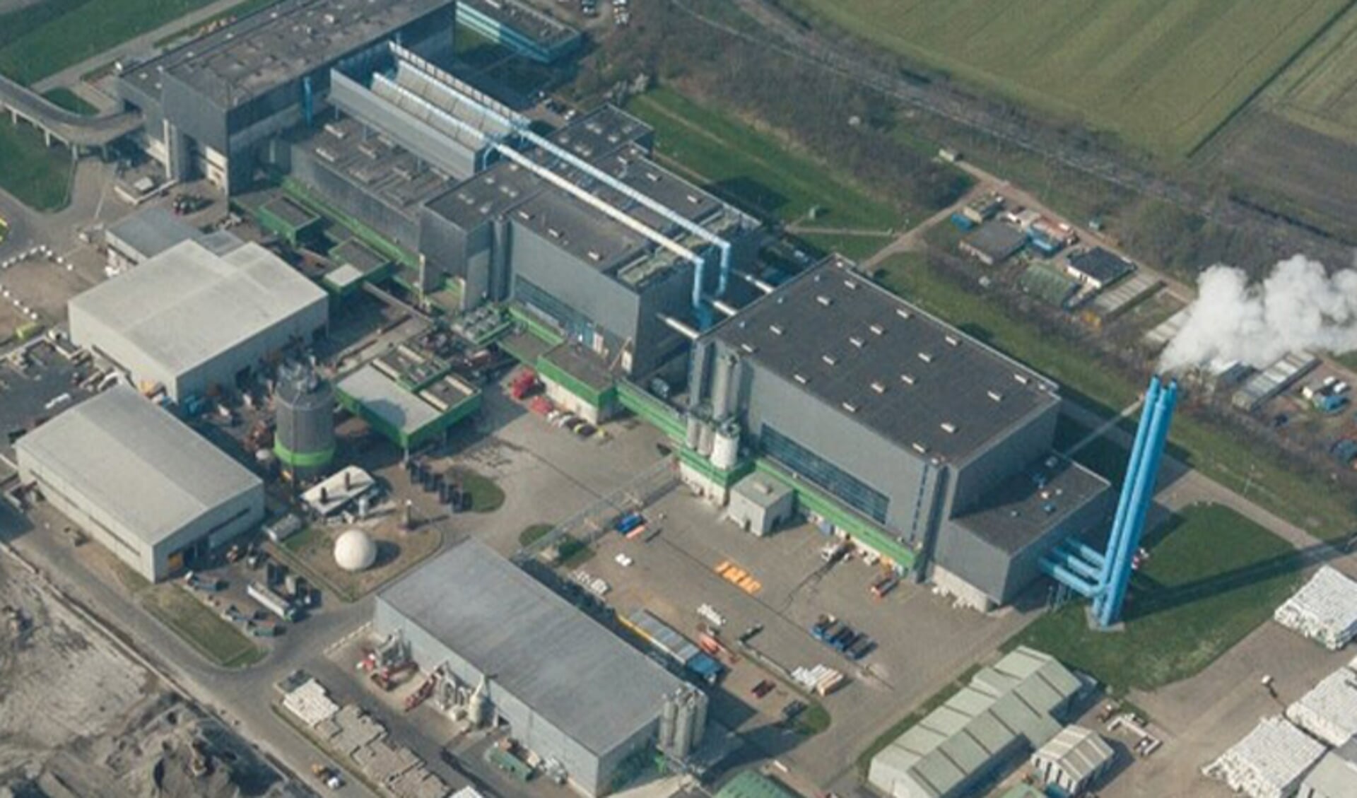 Het biogas zal bij Attero in Wijster verwerkt worden (foto Attero).