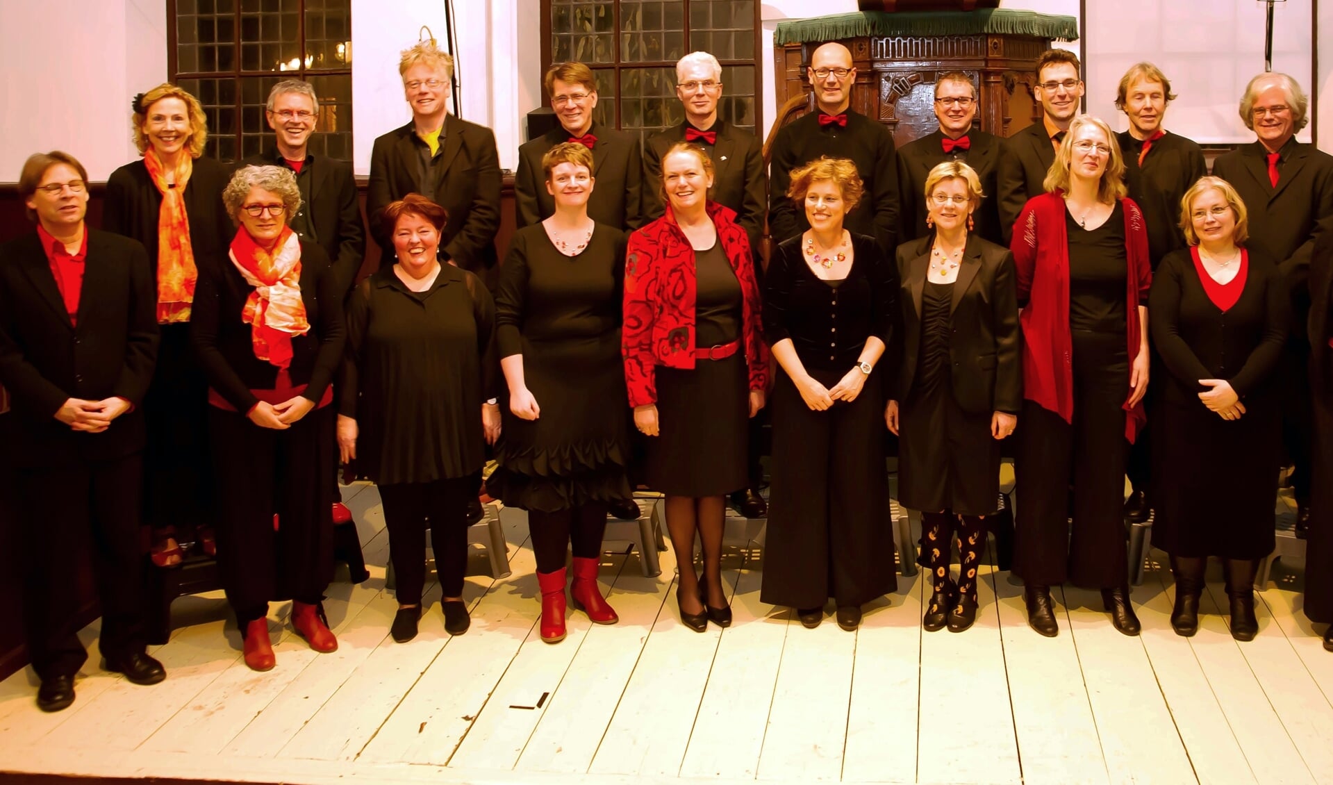 Vocaal Ensemble Groningen, op 14 november te zien in de Bonifatiuskerk in Vries.