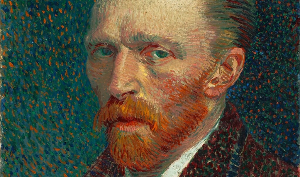 Een zelfportret van Vincent van Gogh, gemaakt rond 1886.