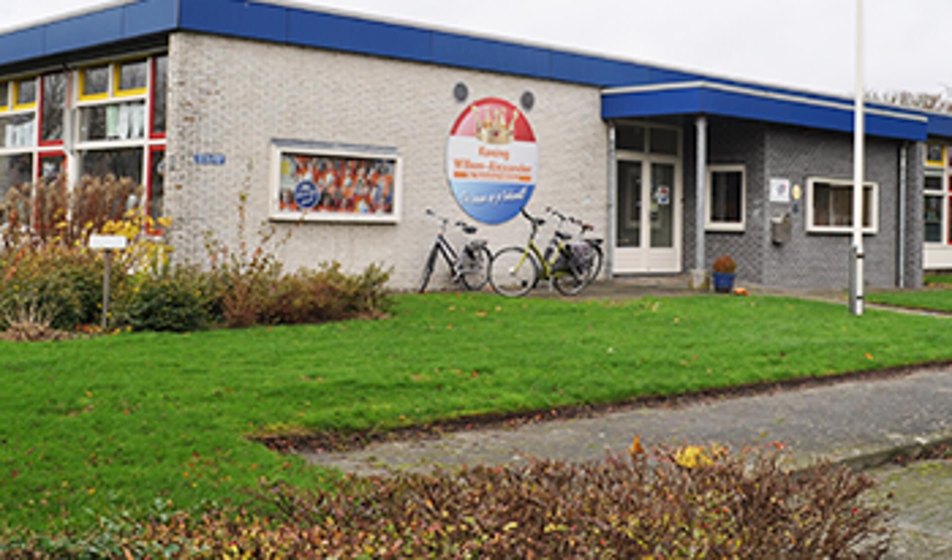 De voormalige basisschool Koning Willem-Alexander in Uithuizen.