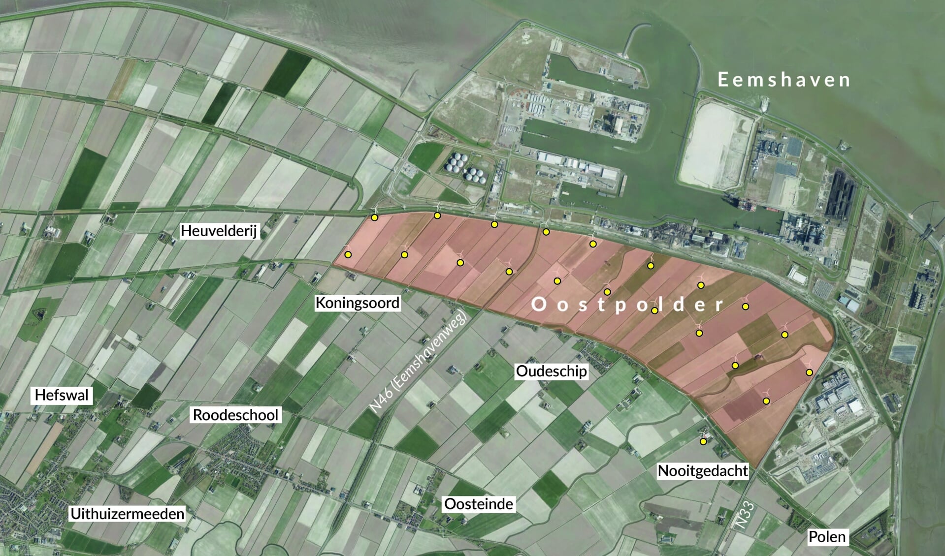 Door de uitbreiding schuift de Eemshaven op richting onder andere Oudeschip, maar volgens de gemeente en de provincie blijft de woonfunctie van de omliggende dorpen zoveel mogelijk behouden. 