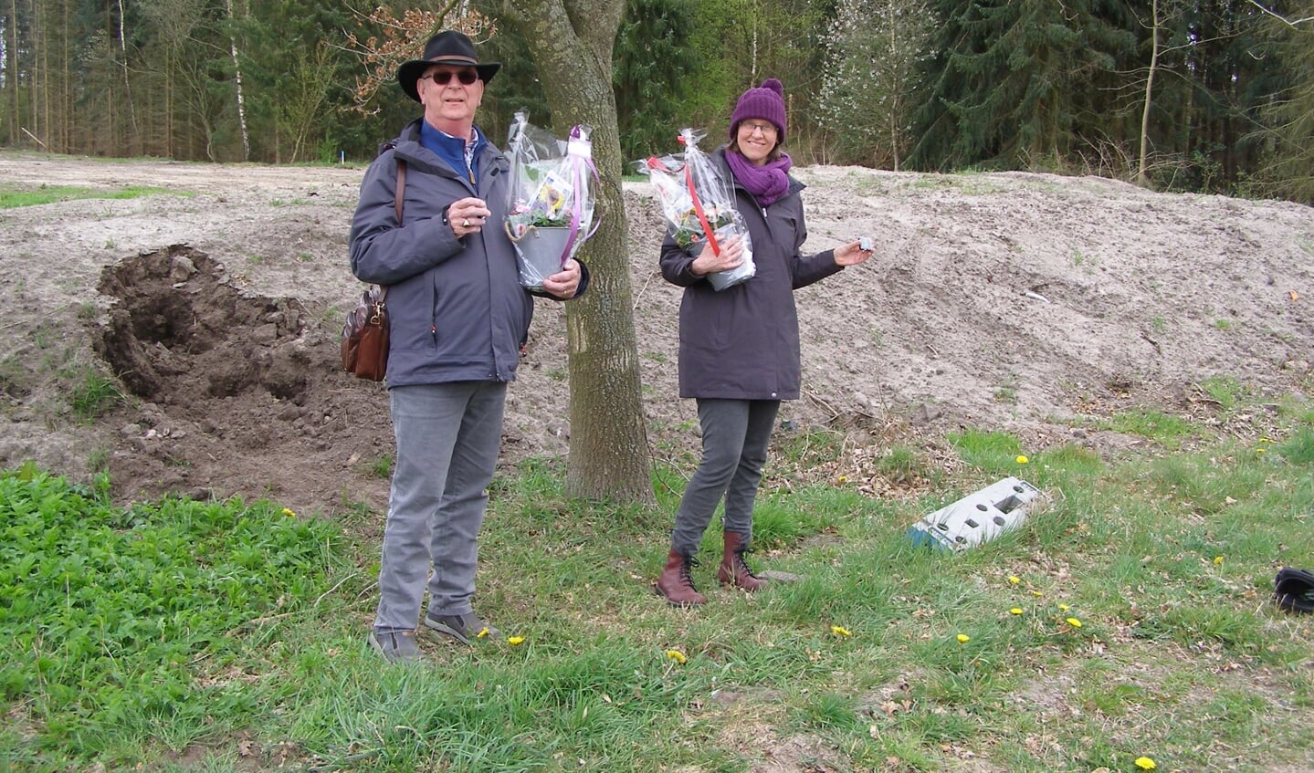 Frans Mulder en Ellen Fleurke willen dat de bomenkap in Nooitgedacht stopt